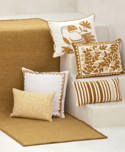 u00c9litis Kissen|Besticktes Leinenkissen Monterrey