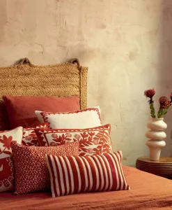 u00c9litis Kissen|Besticktes Leinenkissen Monterrey