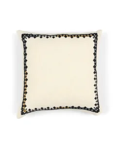 u00c9litis Kissen|Besticktes Leinenkissen Maya