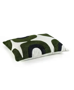 u00c9litis Kissen|Besticktes Leinenkissen Nirvana