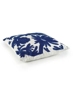 u00c9litis Kissen|Besticktes Leinenkissen Paradis