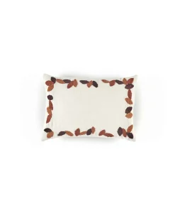 u00c9litis Kissen|Besticktes Leinenkissen Sherwood