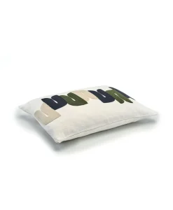 u00c9litis Kissen|Besticktes Leinenkissen Vice Versa