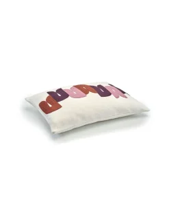 u00c9litis Kissen|Besticktes Leinenkissen Vice Versa