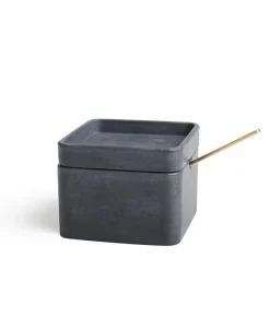 Formpoet Dosen Und Boxen|Küchenutensilien|Beton Zuckerdose mit Löffel