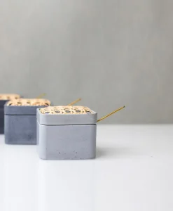 Formpoet Dosen Und Boxen|Küchenutensilien|Beton Zuckerdose mit Löffel