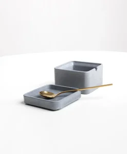 Formpoet Dosen Und Boxen|Küchenutensilien|Beton Zuckerdose mit Löffel