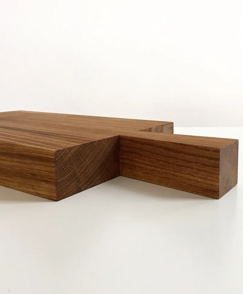 Raumgestalt Schneidebretter|Brett mit Griff aus Eiche