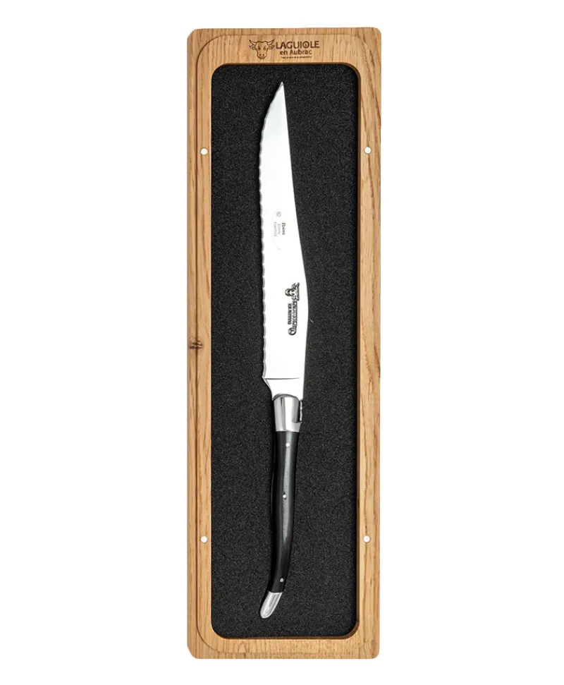 Laguiole en Aubrac Messer|Shop The Look - Brotzeit|Brotmesser Ebenholz