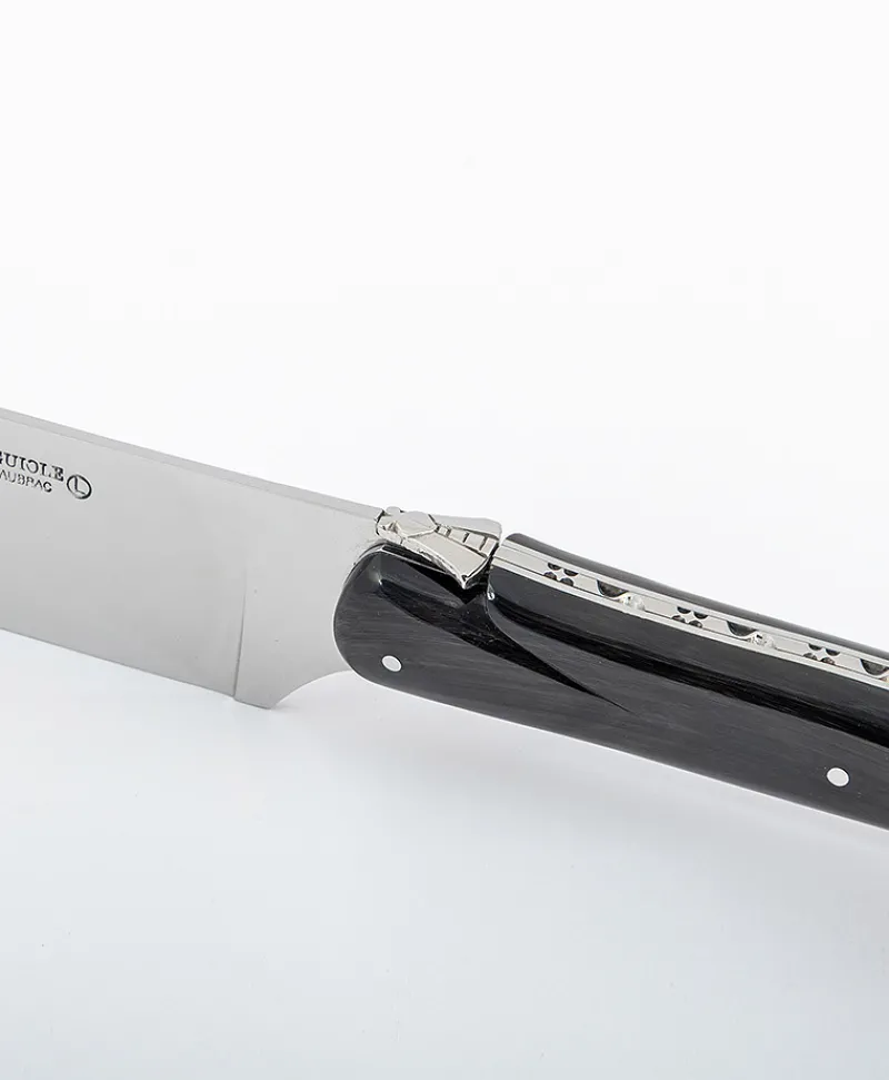 Laguiole en Aubrac Edles Handwerk|Bar- Und Weinzubehör|Champagner Säbel aus Büffelhorn