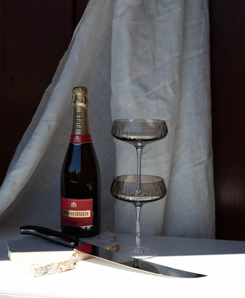 Laguiole en Aubrac Edles Handwerk|Bar- Und Weinzubehör|Champagner Säbel aus Büffelhorn