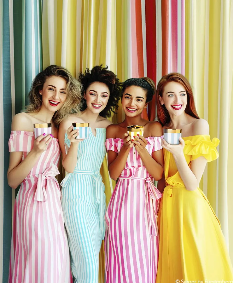 Sieger by Fu00fcrstenberg Bier-, Champagner- Und Cocktailbecher|Porzellan|Champagnerbecher - Sip of Gold Cookies & Dreams