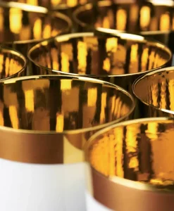 Sieger by Fu00fcrstenberg Bier-, Champagner- Und Cocktailbecher|Porzellan|Champagnerbecher - Sip of Gold