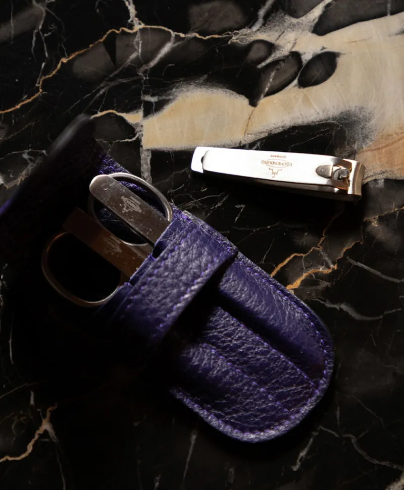 F. HAMMANN Reiseaccessoires|Maniküre Etuis|Chervo Manicure Flap - Maniküre-Etui Chervo Kalbleder