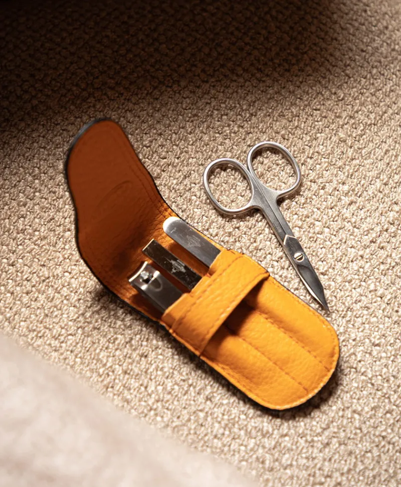 F. HAMMANN Reiseaccessoires|Maniküre Etuis|Chervo Manicure Flap - Maniküre-Etui Chervo Kalbleder