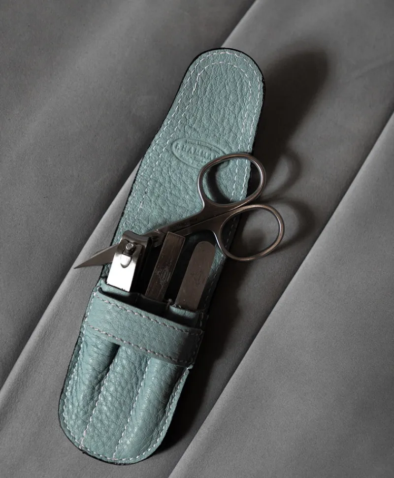 F. HAMMANN Reiseaccessoires|Maniküre Etuis|Chervo Manicure Flap - Maniküre-Etui Chervo Kalbleder