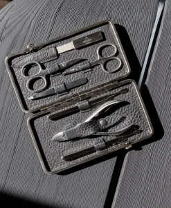 F. HAMMANN Reiseaccessoires|Maniküre Etuis|Chervo Manicure Frame L – Maniküre-Etui Chervo Kalbleder