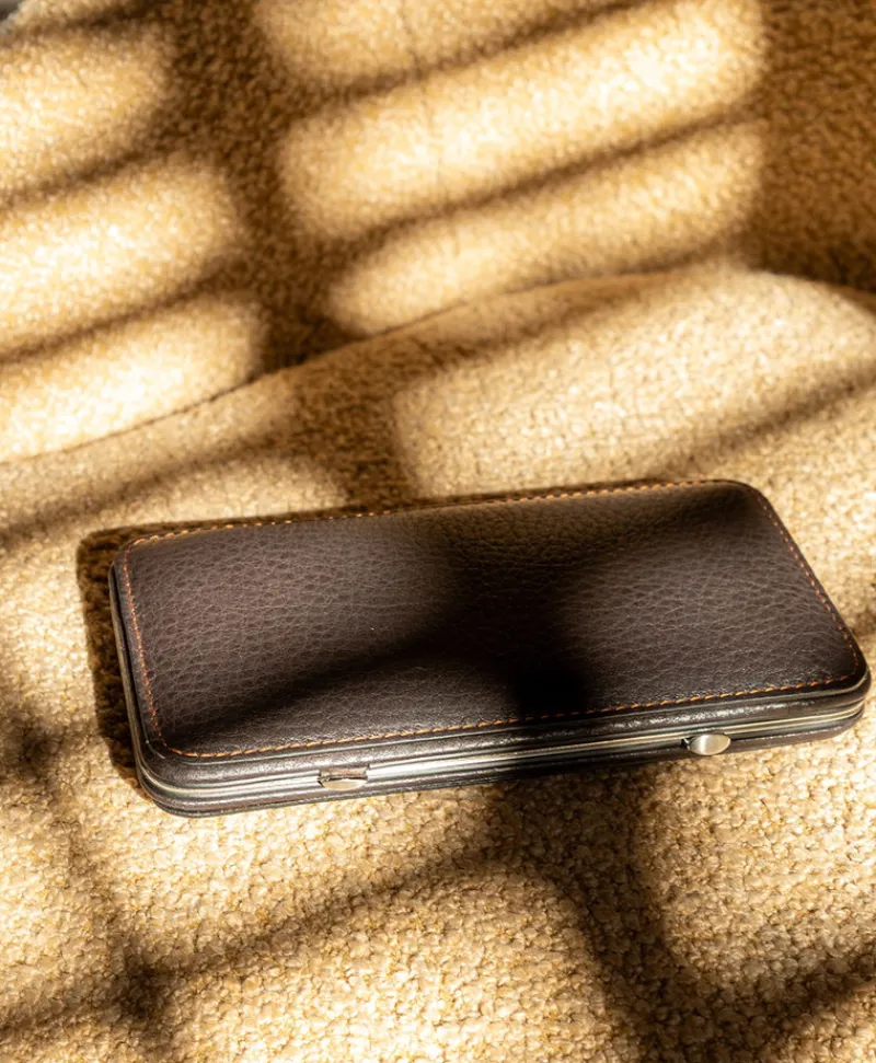 F. HAMMANN Reiseaccessoires|Maniküre Etuis|Chervo Manicure Frame L – Maniküre-Etui Chervo Kalbleder