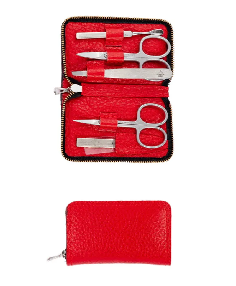 F. HAMMANN Reiseaccessoires|Maniküre Etuis|Chervo Manicure ZIP S – Maniküre-Etui Chervo Kalbleder