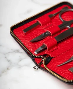 F. HAMMANN Reiseaccessoires|Maniküre Etuis|Chervo Manicure ZIP S – Maniküre-Etui Chervo Kalbleder