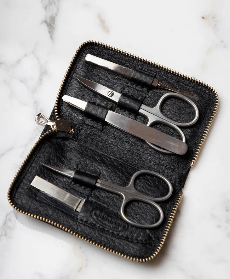 F. HAMMANN Reiseaccessoires|Maniküre Etuis|Chervo Manicure ZIP S – Maniküre-Etui Chervo Kalbleder