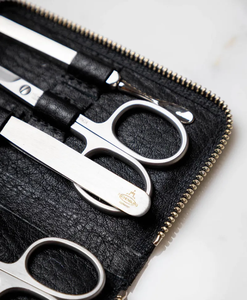 F. HAMMANN Reiseaccessoires|Maniküre Etuis|Chervo Manicure ZIP S – Maniküre-Etui Chervo Kalbleder