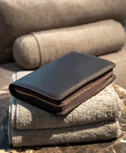 F. HAMMANN Reiseaccessoires|Chervo Rasierset Kalbleder – Eschenburg Bestecke