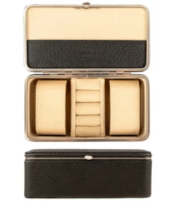 F. HAMMANN Reiseaccessoires|Schmuckaufbewahrung|Chervo Reise Schmuck- und Uhrenbox aus Kalbleder