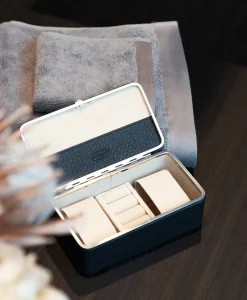 F. HAMMANN Reiseaccessoires|Schmuckaufbewahrung|Chervo Reise Schmuck- und Uhrenbox aus Kalbleder