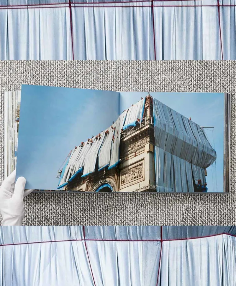 Taschen Verlag Bücher Und Bildbände|Christo and Jeanne-Claude. L'Arc de Triomphe, Wrapped, Paris