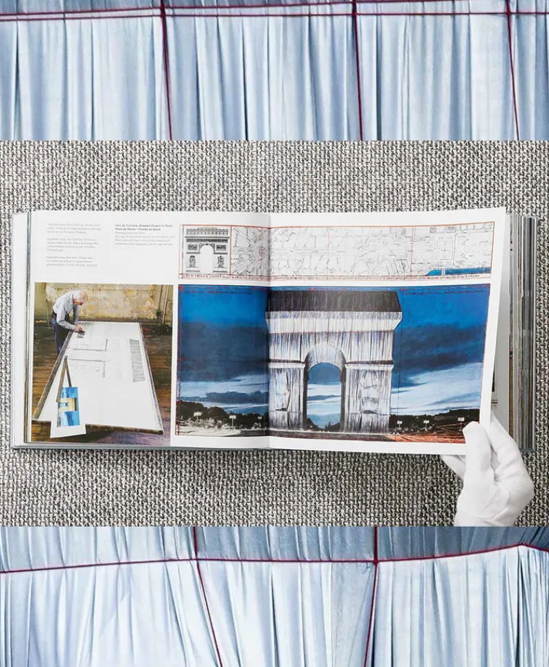 Taschen Verlag Bücher Und Bildbände|Christo and Jeanne-Claude. L'Arc de Triomphe, Wrapped, Paris