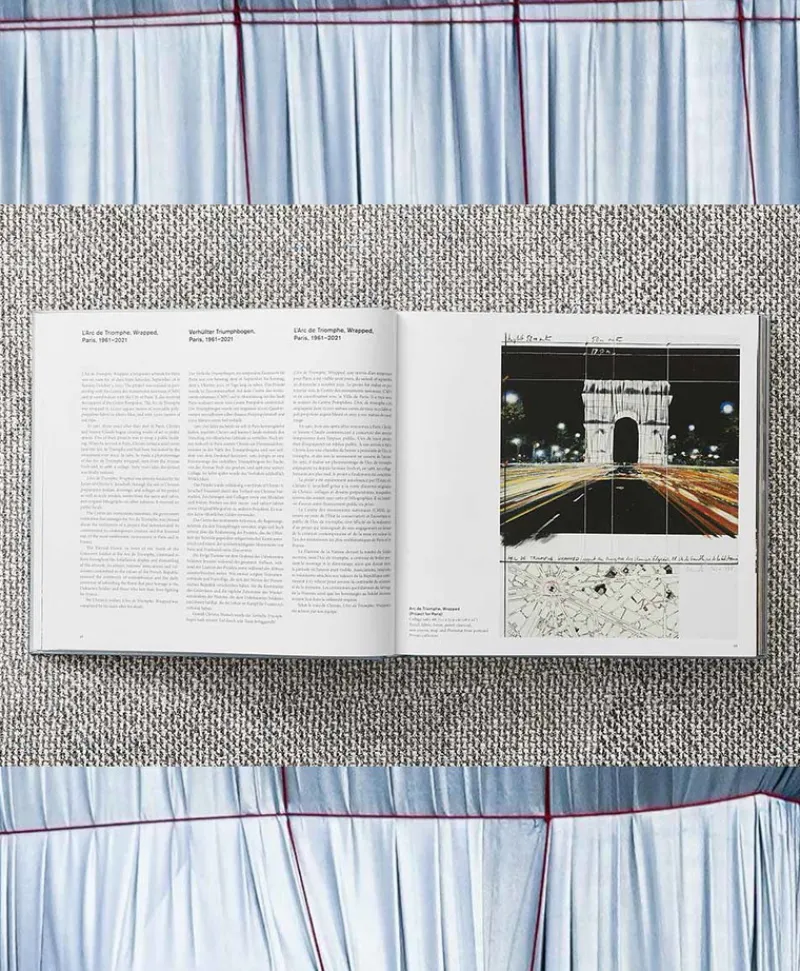 Taschen Verlag Bücher Und Bildbände|Christo and Jeanne-Claude. L'Arc de Triomphe, Wrapped, Paris