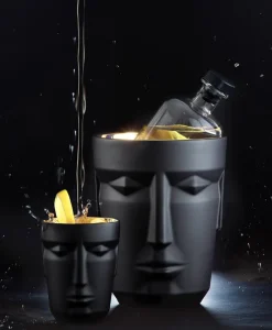 Sieger by Fu00fcrstenberg Bier-, Champagner- Und Cocktailbecher|Porzellan|Cocktailbecher Prometheus mit 24k Vergoldung