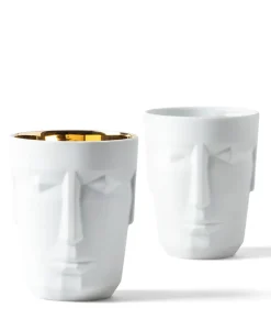 Sieger by Fu00fcrstenberg Bier-, Champagner- Und Cocktailbecher|Porzellan|Cocktailbecher Prometheus mit 24k Vergoldung