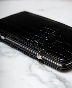 F. HAMMANN Reiseaccessoires|Maniküre Etuis|Croc Cowhide Manicure Frame L – Maniküre-Etui Kroko Kalbleder