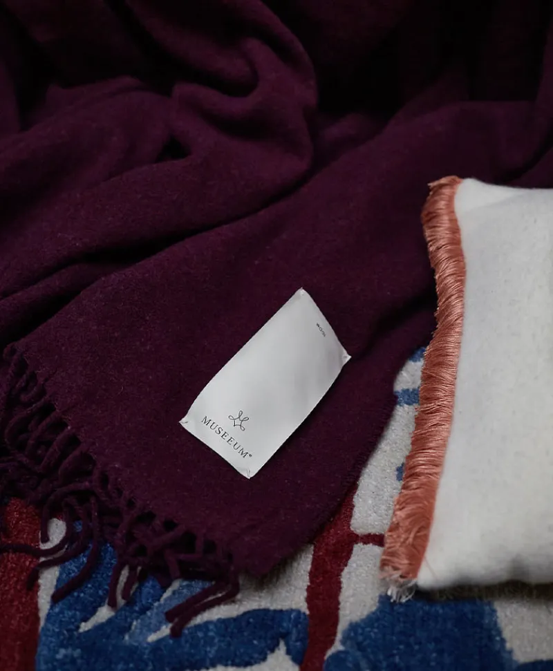 Museeum Decken Und Plaids|Tagesdecken Und Bettüberwürfe|Decke Merinowolle "The Noble Blanket"