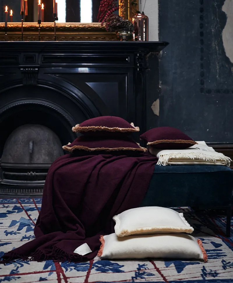 Museeum Decken Und Plaids|Tagesdecken Und Bettüberwürfe|Decke Merinowolle "The Noble Blanket"