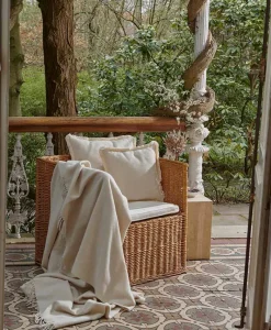 Museeum Decken Und Plaids|Tagesdecken Und Bettüberwürfe|Decke Merinowolle "The Noble Blanket"