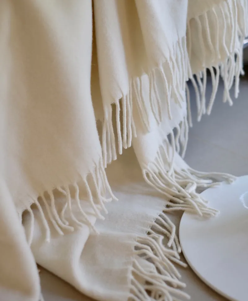 Museeum Decken Und Plaids|Tagesdecken Und Bettüberwürfe|Decke Merinowolle "The Noble Blanket"