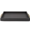 GioBagnara Tabletts|Deco Tray aus Kalbsleder