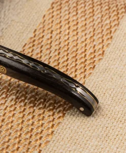 Laguiole en Aubrac Messer|Faltbares Taschenmesser mit Ebenholz Griff