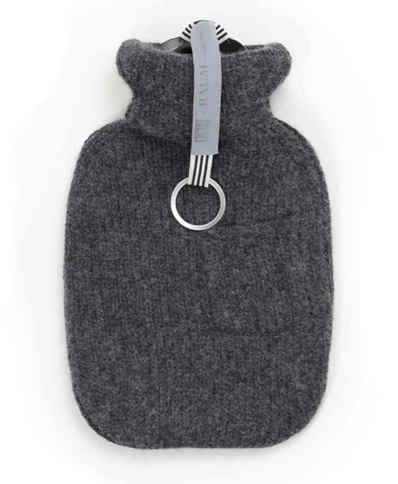 LPJ Studios Edles Handwerk|Wärmflaschen|Gestrickte Wärmflasche aus Kaschmir und Wolle