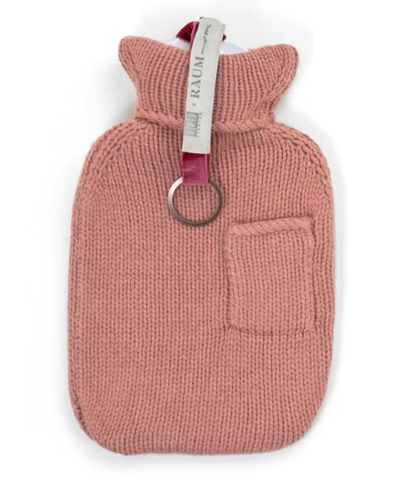 LPJ Studios Edles Handwerk|Wärmflaschen|Gestrickte Wärmflasche aus Kaschmir und Wolle