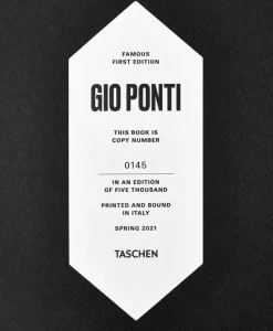 Taschen Verlag Bücher Und Bildbände|Gio Ponti Art Edition