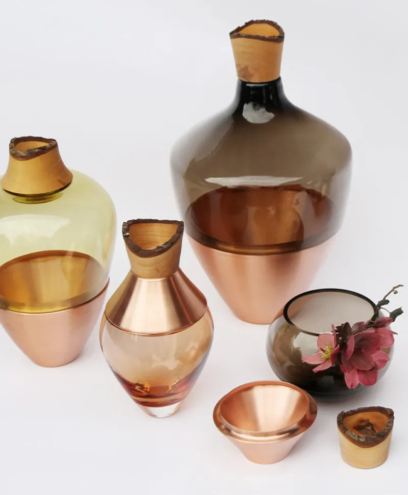 Utopia & Utility Vasen|Glasvase India small