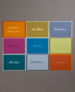 GMUND Papier Papeterie|Grußkarte Color-matched