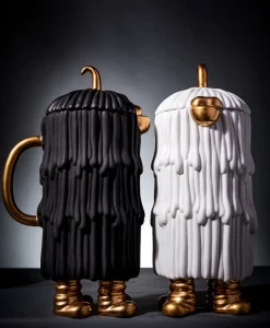 L'Objet Kaffee Und Tee|Porzellan|Haas Djuna Kaffee- und Teekanne