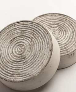 Christine Wagner Edles Handwerk|Schalen|Handgefertigte Keramik-Schale niedrig