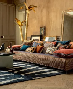 u00c9litis Teppiche|Handgetufteter Jute Teppich Samburu