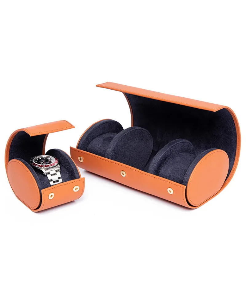 Rapport London Reiseaccessoires|Schmuckaufbewahrung|Hyde Park Three Watch Roll